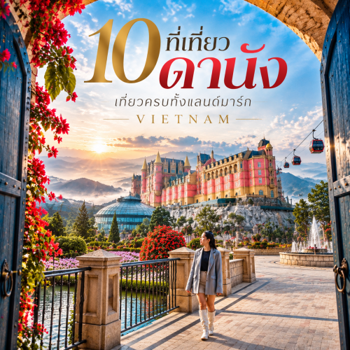 10 ที่เที่ยวดานัง Vietnam เที่ยวครบแลนด์มาร์ก เมืองเก่า ทะเล
