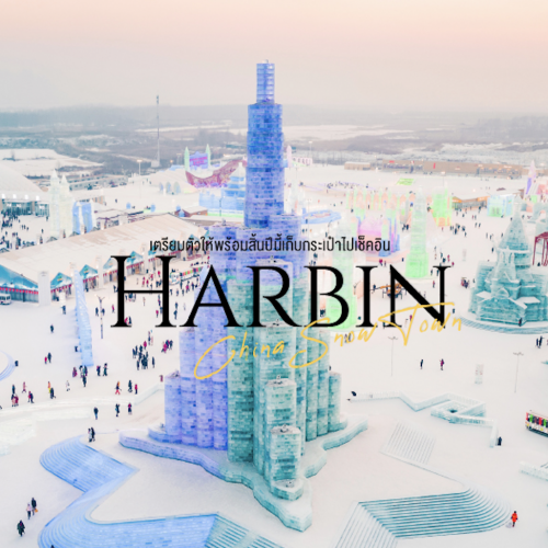 China Snow Town ฮาร์บิน เมืองหิมะสุดโรแมนติก เที่ยวจีนหน้าหนาว